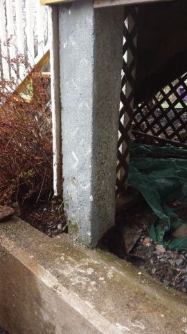 image of concrete pillars-concrete repair services completed in the Halifax, NS by Pro Foundation Services based in Halifax, NS covering all of the Halifax-Dartmouth Regional Municipality, Chester, Bridgewater, liverpool, Windsor, Wolfville, Kentville, Elmsdale, Truro, Musquodoboit Harbour & surrounding areas.
