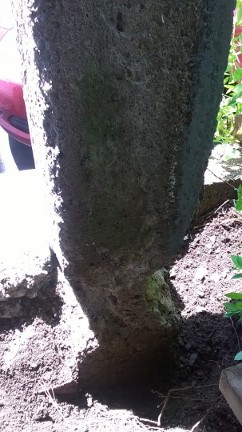 image of concrete footing-concrete repair services completed in Halifax, NS by Pro Foundation Services based in Halifax, NS covering all of the Halifax-Dartmouth Regional Municipality, Chester, Bridgewater, liverpool, Windsor, Wolfville, Kentville, Elmsdale, Truro, Musquodoboit Harbour & surrounding area.