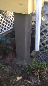 image of concrete pillars-concrete repair services completed in the Halifax, NS by Pro Foundation Services based in Halifax, NS covering all of the Halifax-Dartmouth Regional Municipality, Chester, Bridgewater, liverpool, Windsor, Wolfville, Kentville, Elmsdale, Truro, Musquodoboit Harbour & surrounding areas.